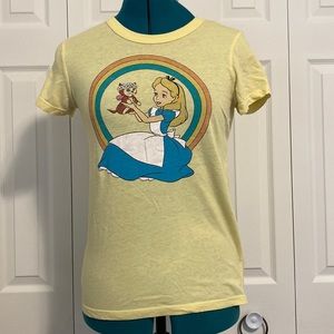 Alice with cat Disney tee shirt